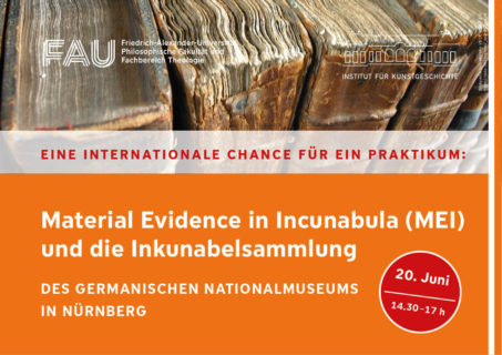 Zum Artikel "Material Evidence in Incunabula (MEI) und die Inkunabelsammlung des GNM in Nürnberg"